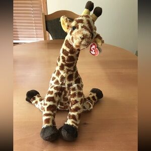 TY Hightops  Plush Giraffe - 14” Tall, 2014 With Tags